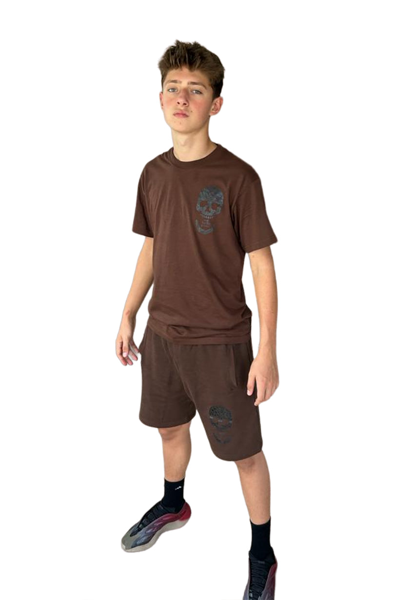 Attitude Tee Brown