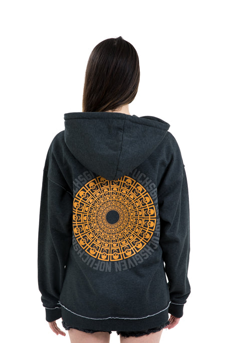 Unisex Grey Sundial Hoodie
