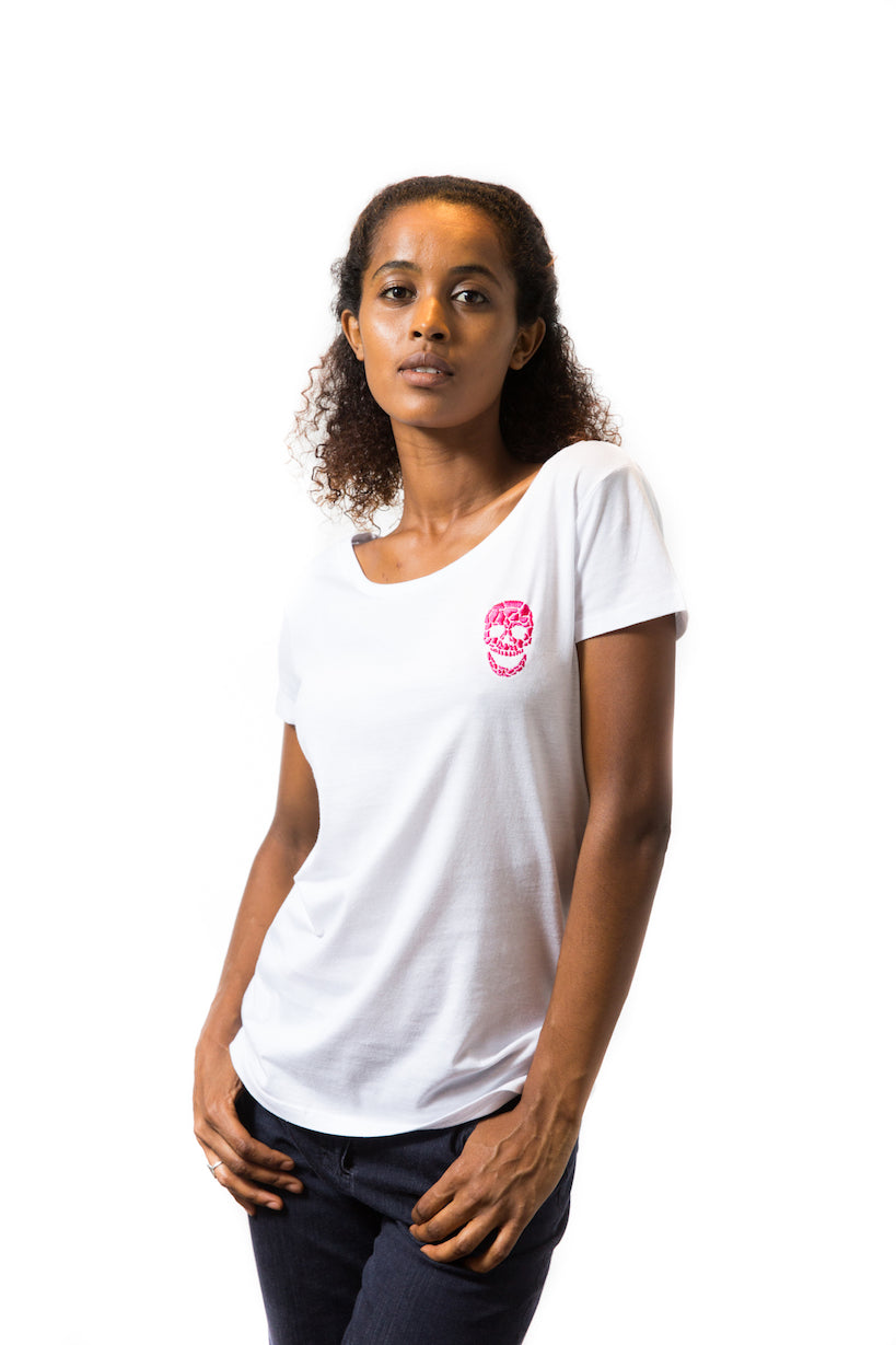 Ladies White T-Shirt