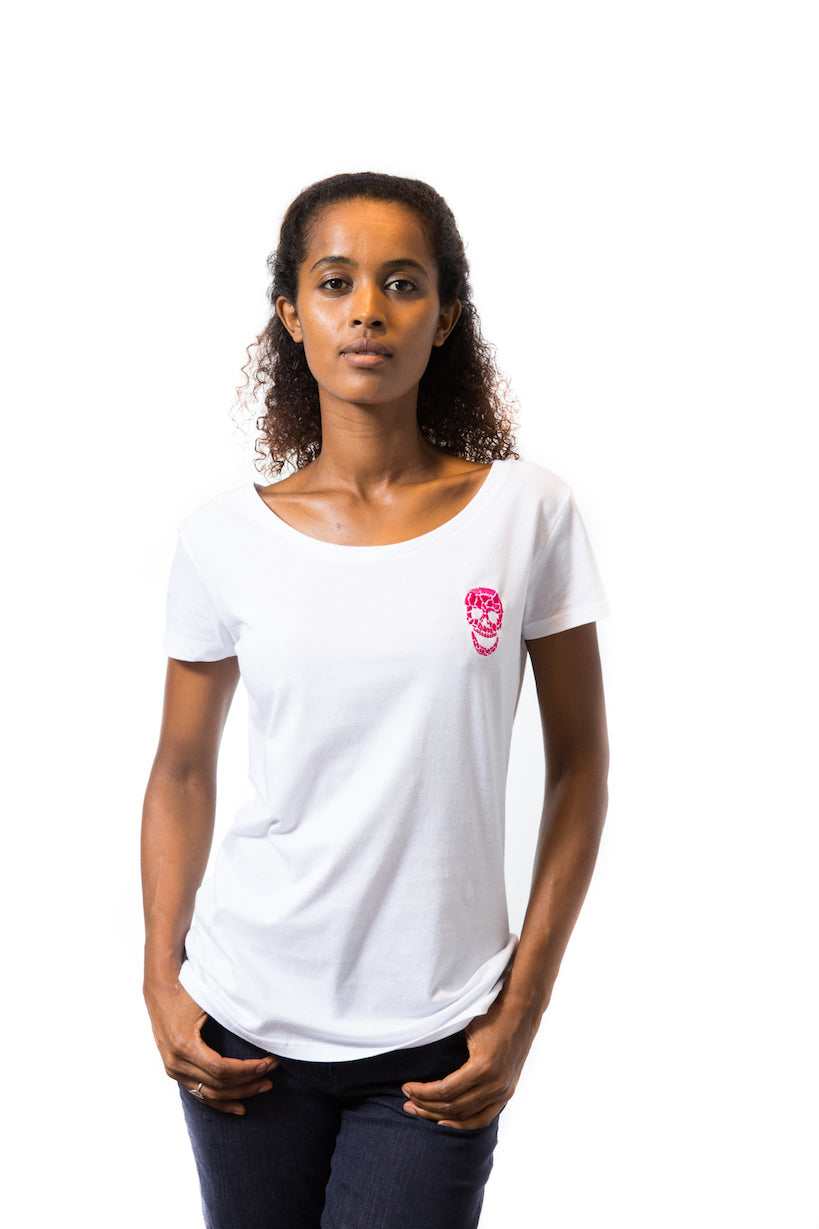 Ladies White T-Shirt
