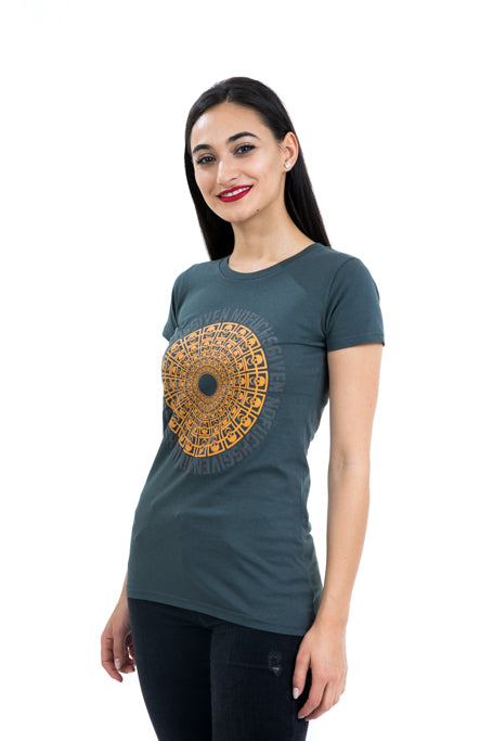 Ladies Grey Sundial Tee