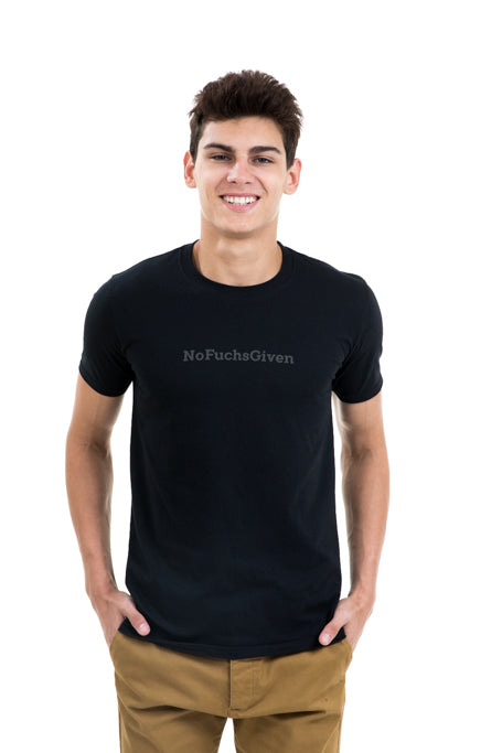 Mens Black Sundial Tee