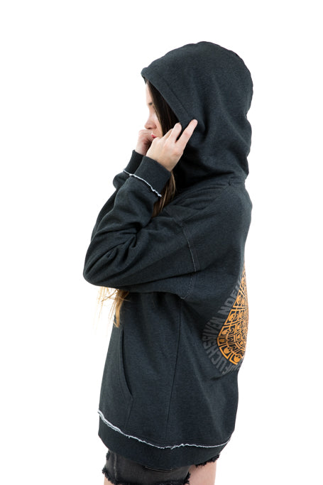 Unisex Grey Sundial Hoodie