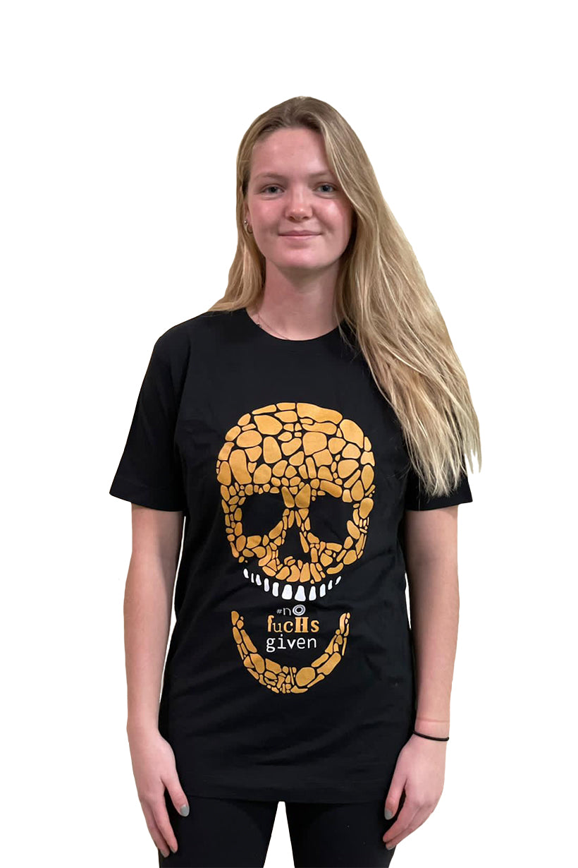 Unisex Yellow Skull T-Shirt