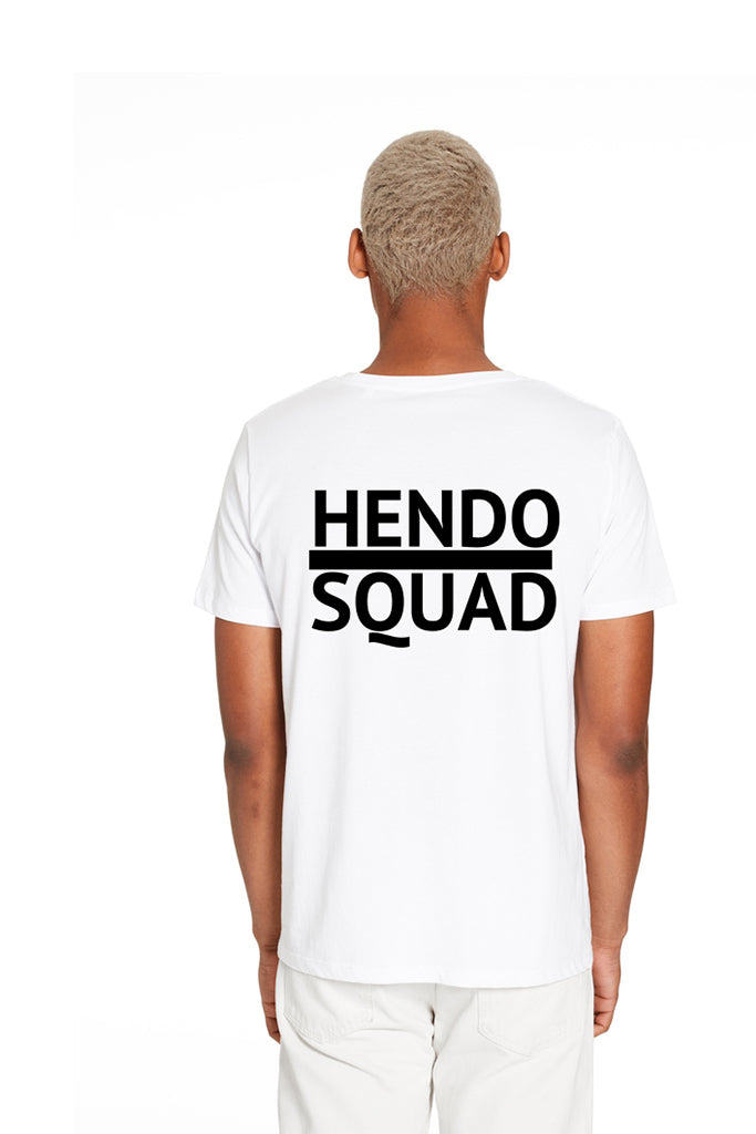 Hendo Squad Exclusive Unisex White Tshirt